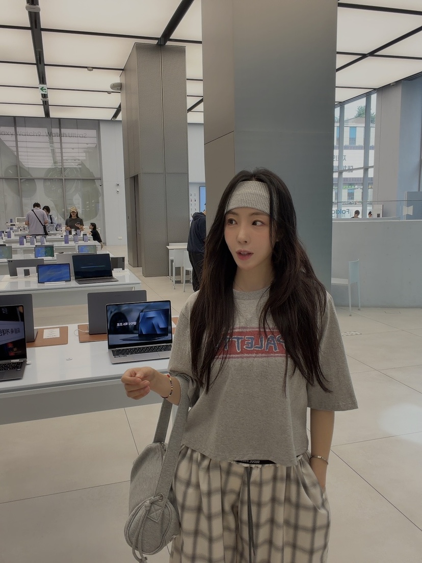 SEOUL PALETTE-Q韓國直郵女裝新款休閑真品人氣T恤露臍SEOUL PALETTE-QT恤