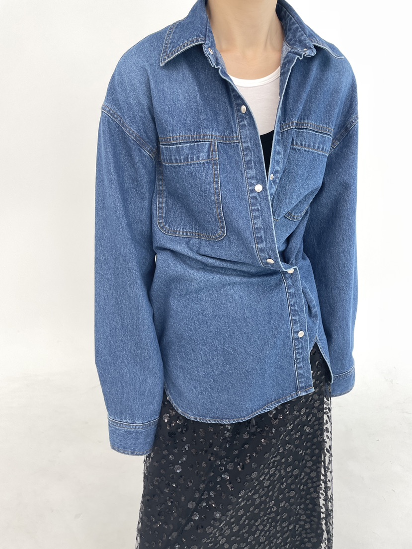 EDITION-P韓國直郵女裝新品熱賣休閑真品人氣襯衫蕾絲衫EDITION-P襯衫/蕾絲衫