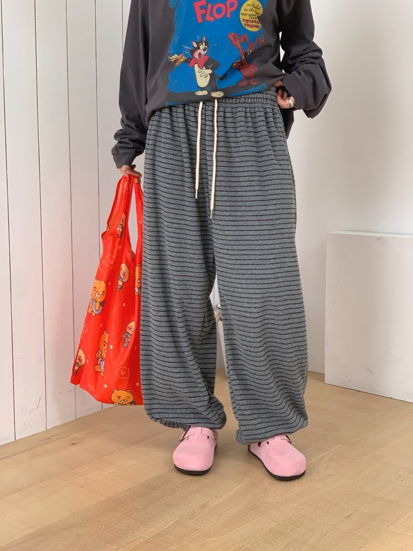 TOLL韓國直郵女士新品人氣休閑熱賣時尚推薦真品休閑褲TOLL休閑褲