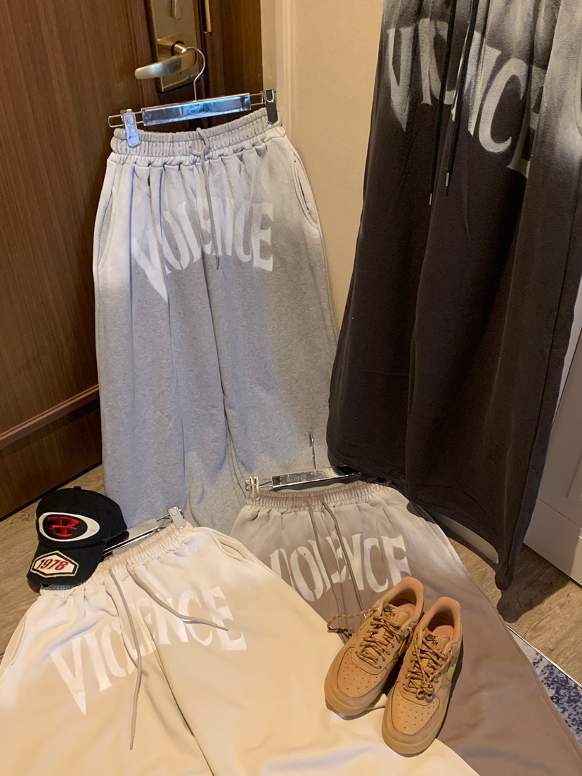 BADCALM東大門實拍女裝新品休閑真品人氣熱賣推薦休閑褲印花BADCALM休閑褲