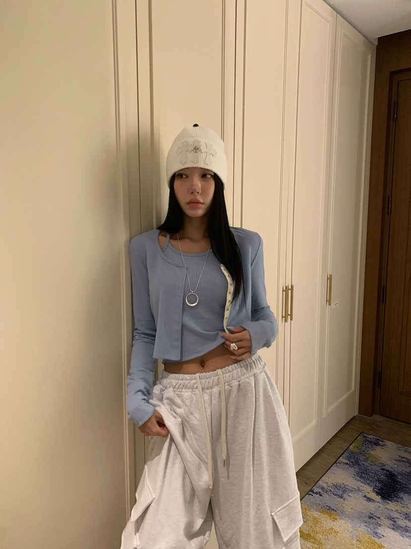 BADCALM韓國直郵女裝新款熱賣人氣休閑時尚推薦真品套裝BADCALM套裝