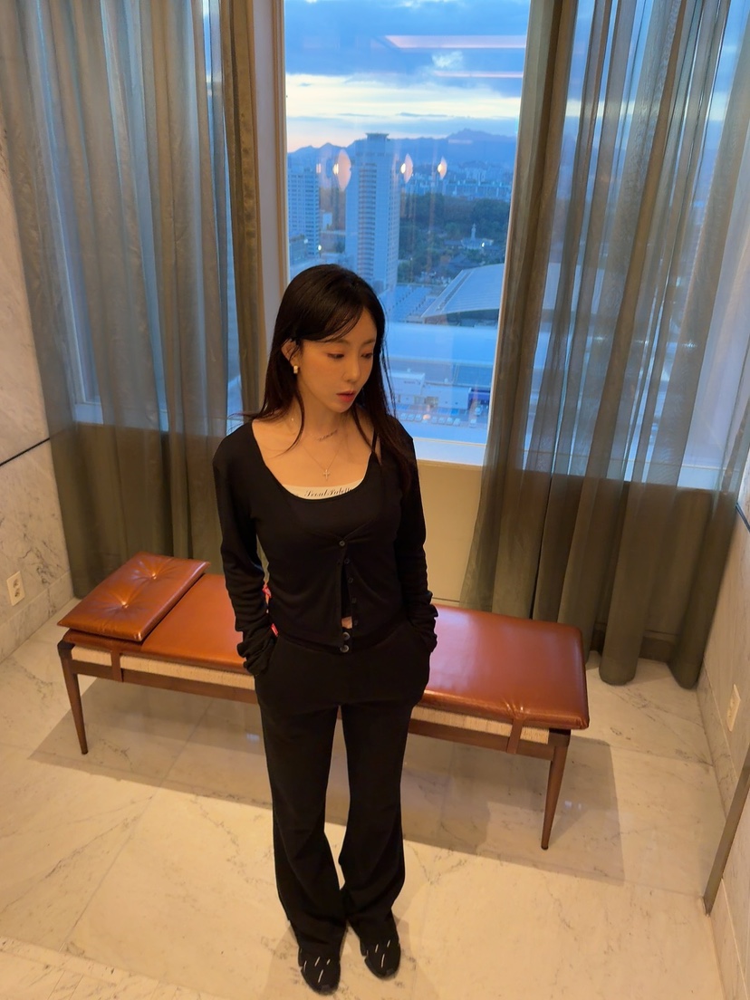 SEOUL PALETTE-Q東大門代購女裝新款熱賣人氣休閑褲紐扣SEOUL PALETTE-Q休閑褲
