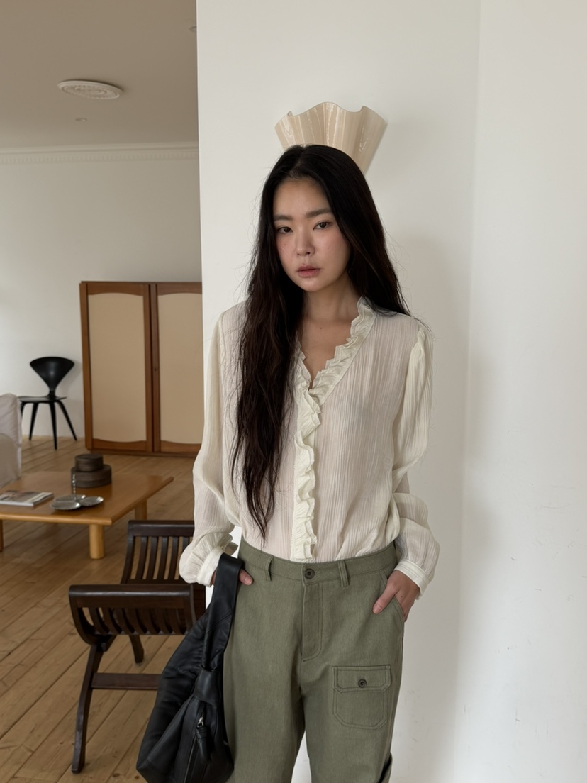 TORRE韓國直郵女裝新款時尚真品休閑人氣熱賣推薦襯衫蕾絲衫TORRE襯衫/蕾絲衫