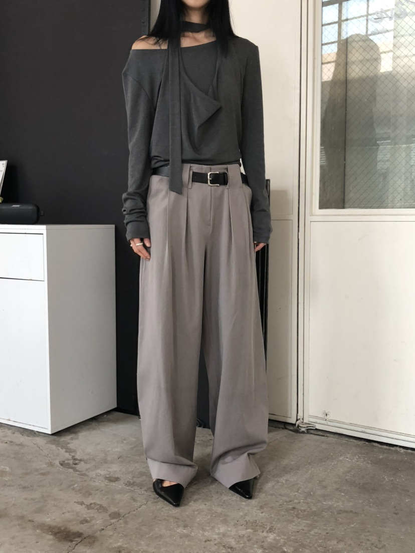 MOVENNE韓國代購女士新品推薦人氣熱賣休閑時尚休閑褲紐扣MOVENNE休閑褲