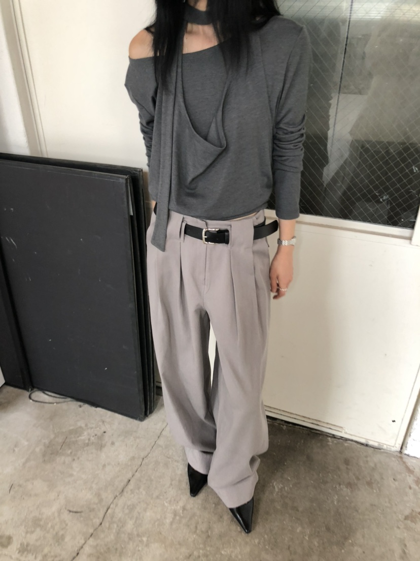 MOVENNE韓國代購女士新品推薦人氣熱賣休閑時尚休閑褲紐扣MOVENNE休閑褲