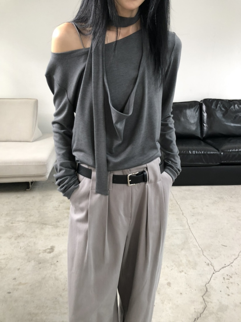 MOVENNE韓國代購女士新品推薦人氣熱賣休閑時尚休閑褲紐扣MOVENNE休閑褲