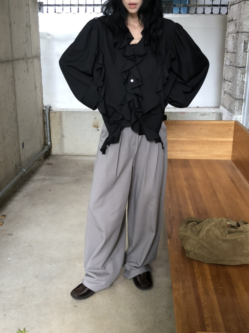 MOVENNE韓國代購女士新品推薦人氣熱賣休閑時尚休閑褲紐扣MOVENNE休閑褲