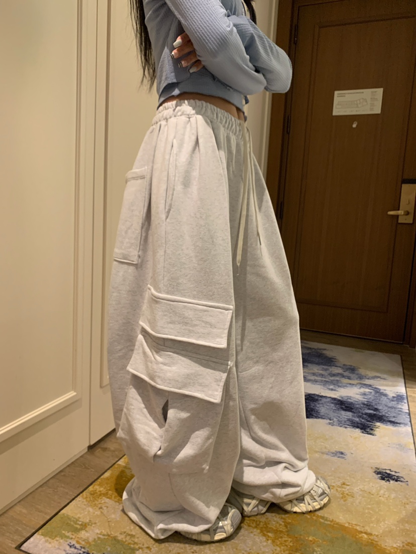 BADCALM東大門代購女士新款人氣真品休閑推薦休閑褲工裝褲BADCALM休閑褲