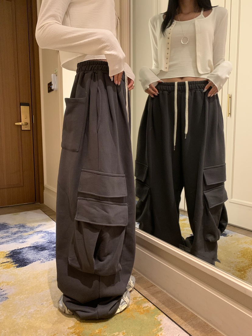 BADCALM東大門代購女士新款人氣真品休閑推薦休閑褲工裝褲BADCALM休閑褲