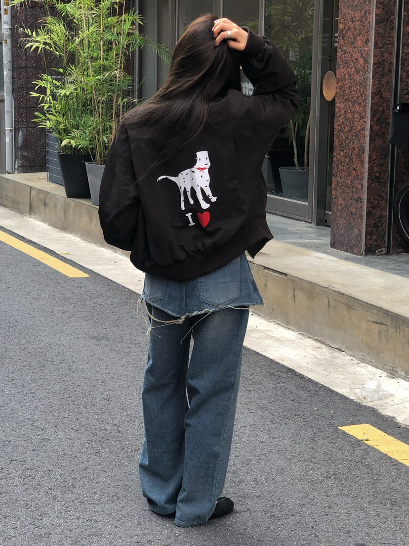 ONDO-P韓國代購女士新款人氣休閑時尚熱賣推薦真品夾克狗狗ONDO-P夾克