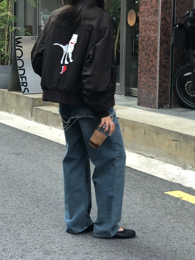 ONDO-P韓國代購女士新款人氣休閑時尚熱賣推薦真品夾克狗狗ONDO-P夾克
