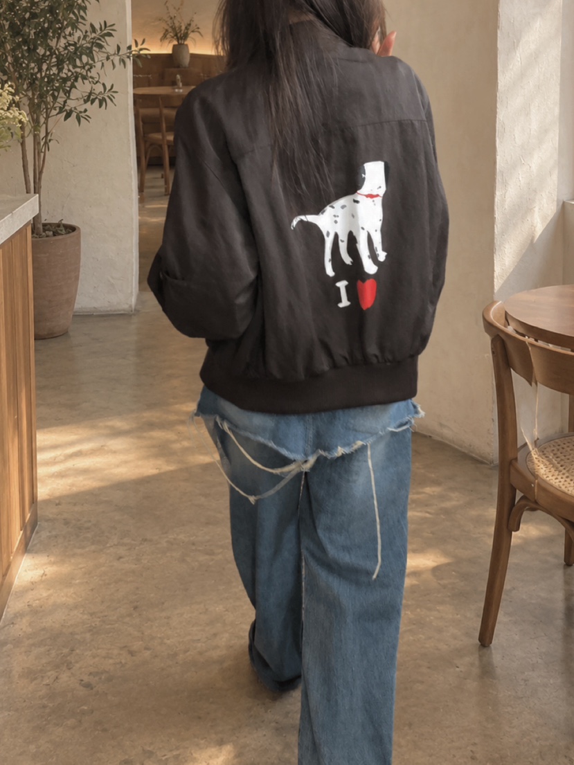 ONDO-P韓國代購女士新款人氣休閑時尚熱賣推薦真品夾克狗狗ONDO-P夾克