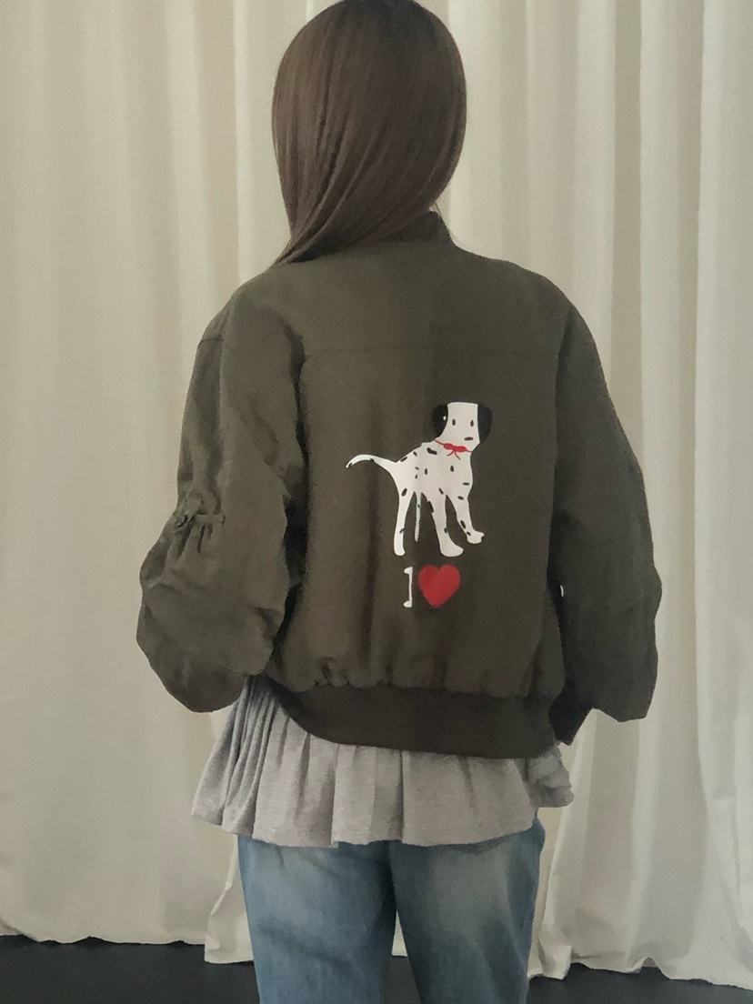 ONDO-P韓國代購女士新款人氣休閑時尚熱賣推薦真品夾克狗狗ONDO-P夾克