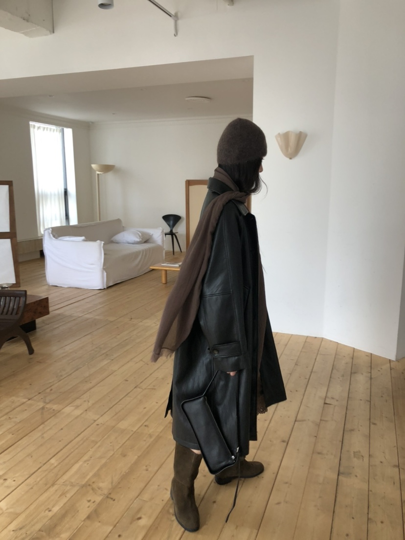 TORRE韓國代購女士新品真品時尚休閑推薦人氣熱賣長款風衣TORRE長款風衣