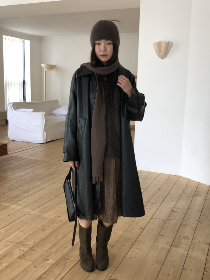 TORRE韓國代購女士新品真品時尚休閑推薦人氣熱賣長款風衣TORRE長款風衣