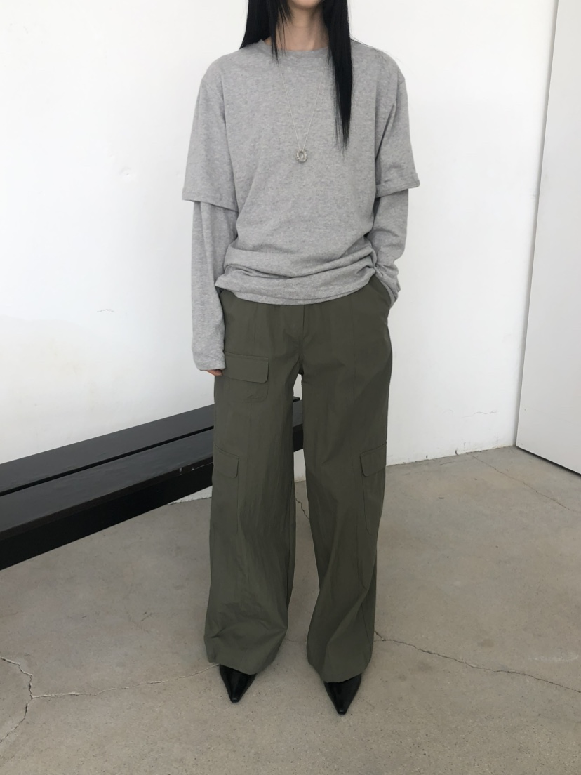 MOVENNE韓國直郵女裝新品熱賣真品時尚推薦休閑長袖T恤多層MOVENNE長袖T恤