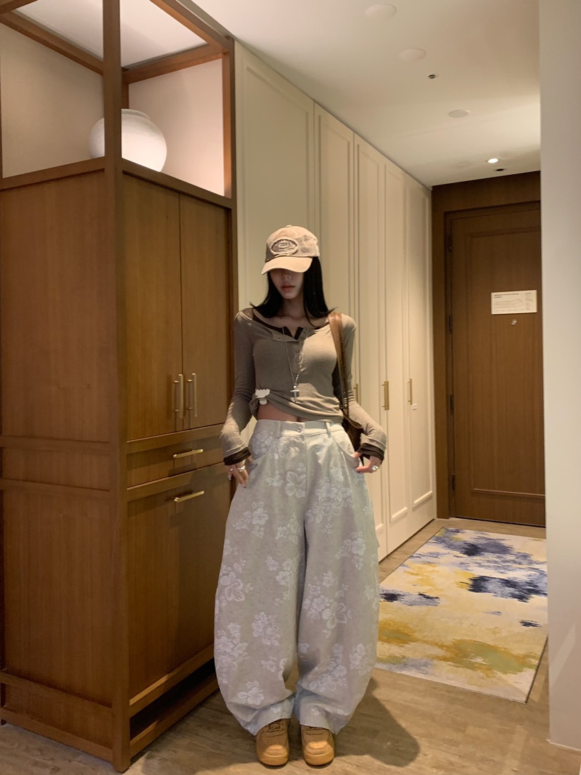 BADCALM東大門直郵女士新品真品時尚休閑推薦人氣熱賣休閑褲BADCALM休閑褲