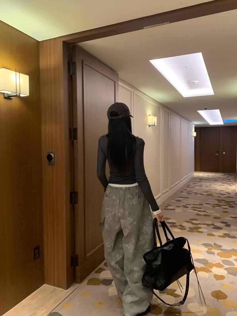BADCALM東大門直郵女士新品真品時尚休閑推薦人氣熱賣休閑褲BADCALM休閑褲