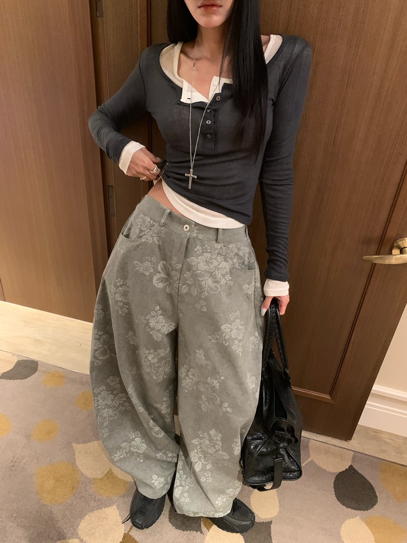 BADCALM東大門直郵女士新款時尚推薦休閑真品熱賣長袖T恤BADCALM長袖T恤