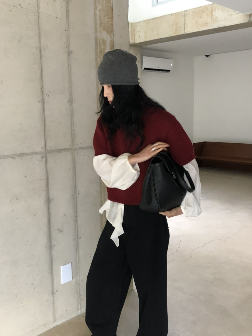 MOVENNE韓國代購女士新品休閑推薦熱賣人氣時尚真品針織衫MOVENNE針織衫