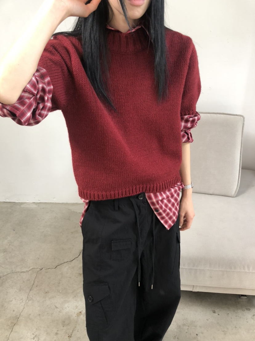 MOVENNE韓國代購女士新品休閑推薦熱賣人氣時尚真品針織衫MOVENNE針織衫