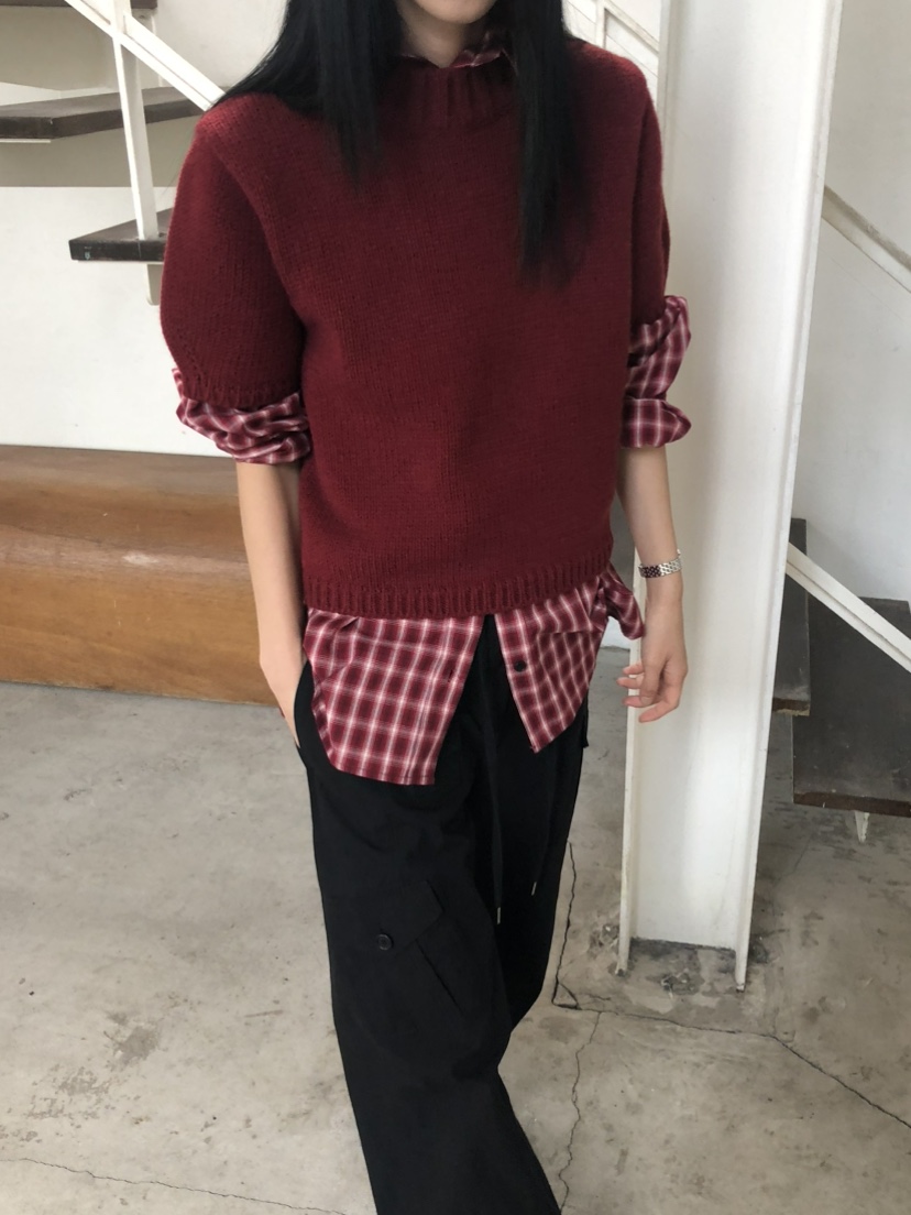 MOVENNE韓國代購女士新品休閑推薦熱賣人氣時尚真品針織衫MOVENNE針織衫