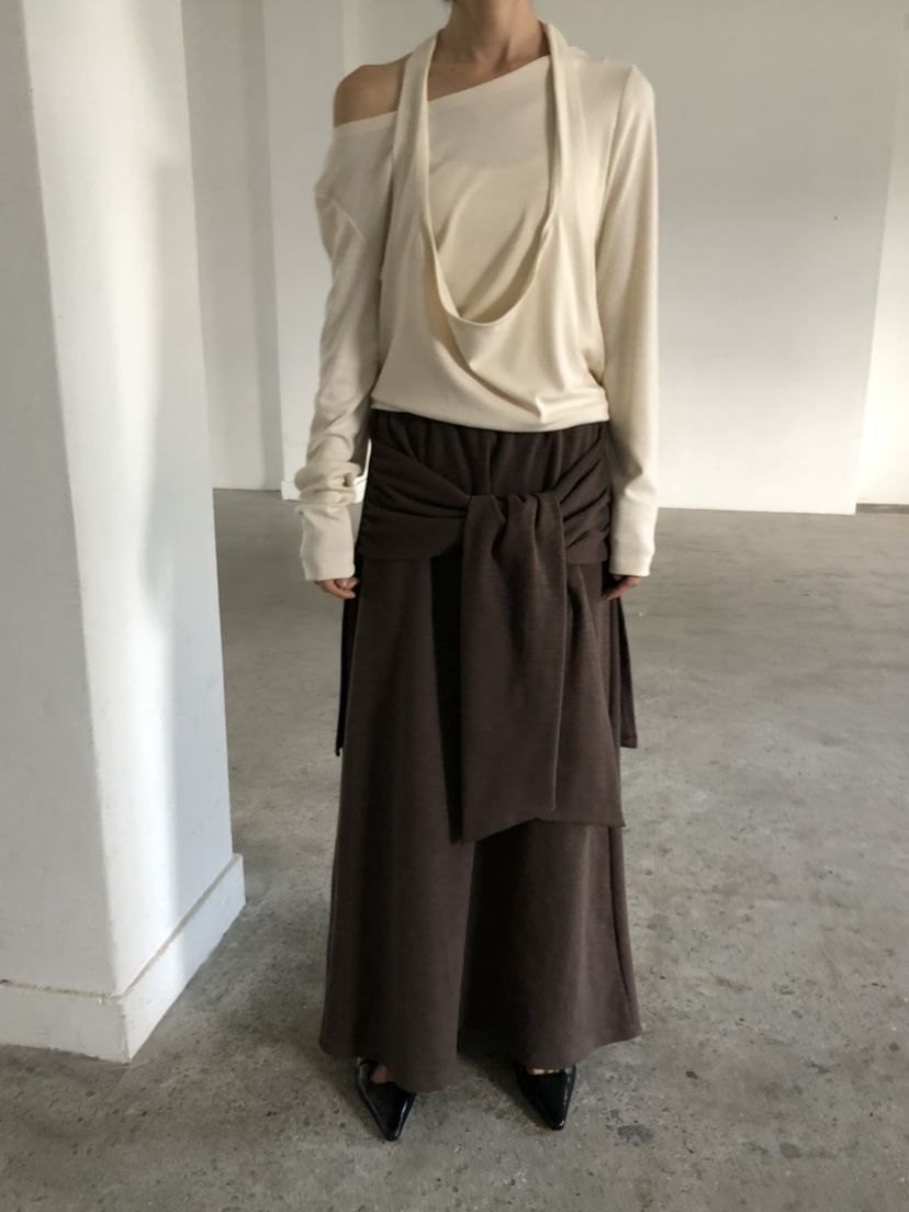 MOVENNE韓國代購女裝新品熱賣人氣推薦休閑時尚真品長裙MOVENNE長裙