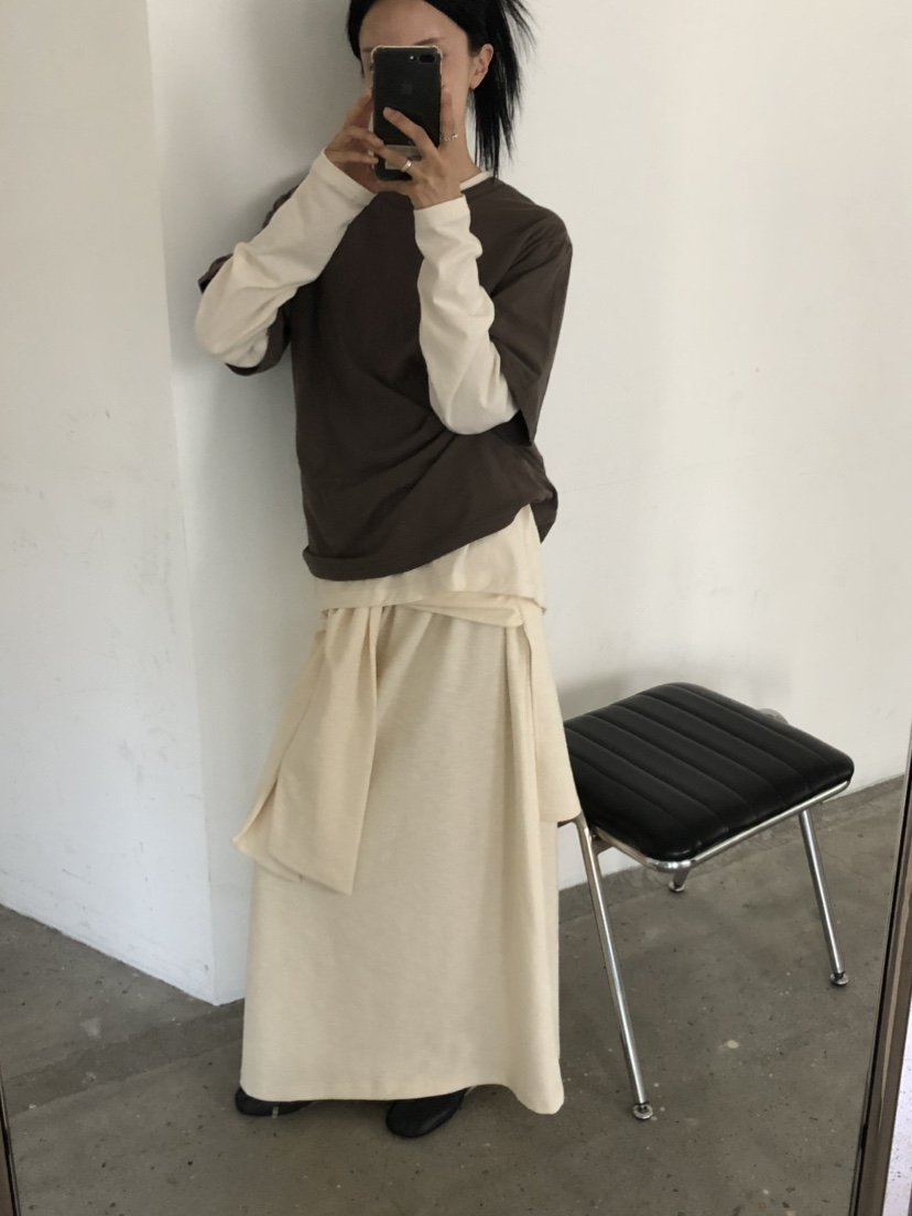 MOVENNE韓國代購女裝新品熱賣人氣推薦休閑時尚真品長裙MOVENNE長裙
