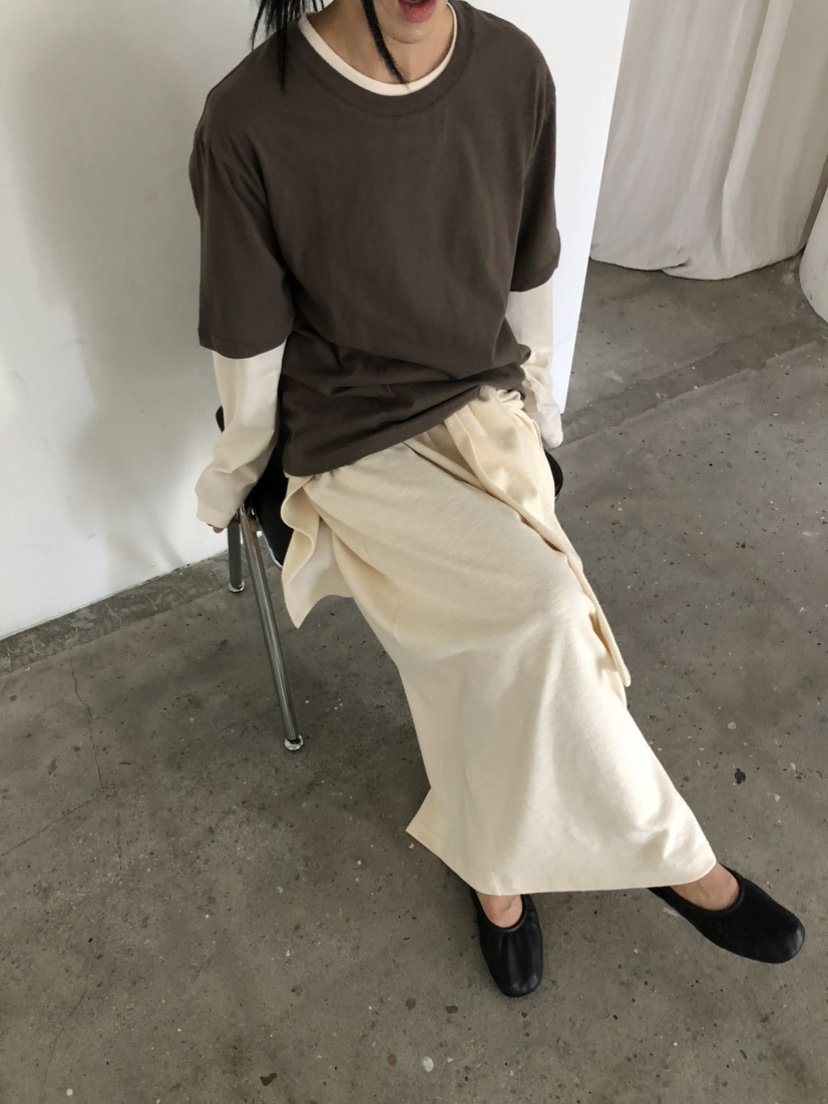 MOVENNE韓國代購女裝新品熱賣人氣推薦休閑時尚真品長裙MOVENNE長裙