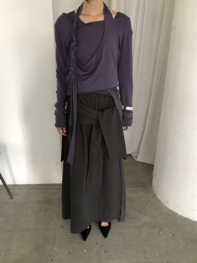 MOVENNE韓國代購女裝新品熱賣人氣推薦休閑時尚真品長裙MOVENNE長裙