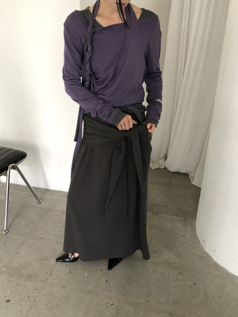 MOVENNE韓國代購女裝新品熱賣人氣推薦休閑時尚真品長裙MOVENNE長裙