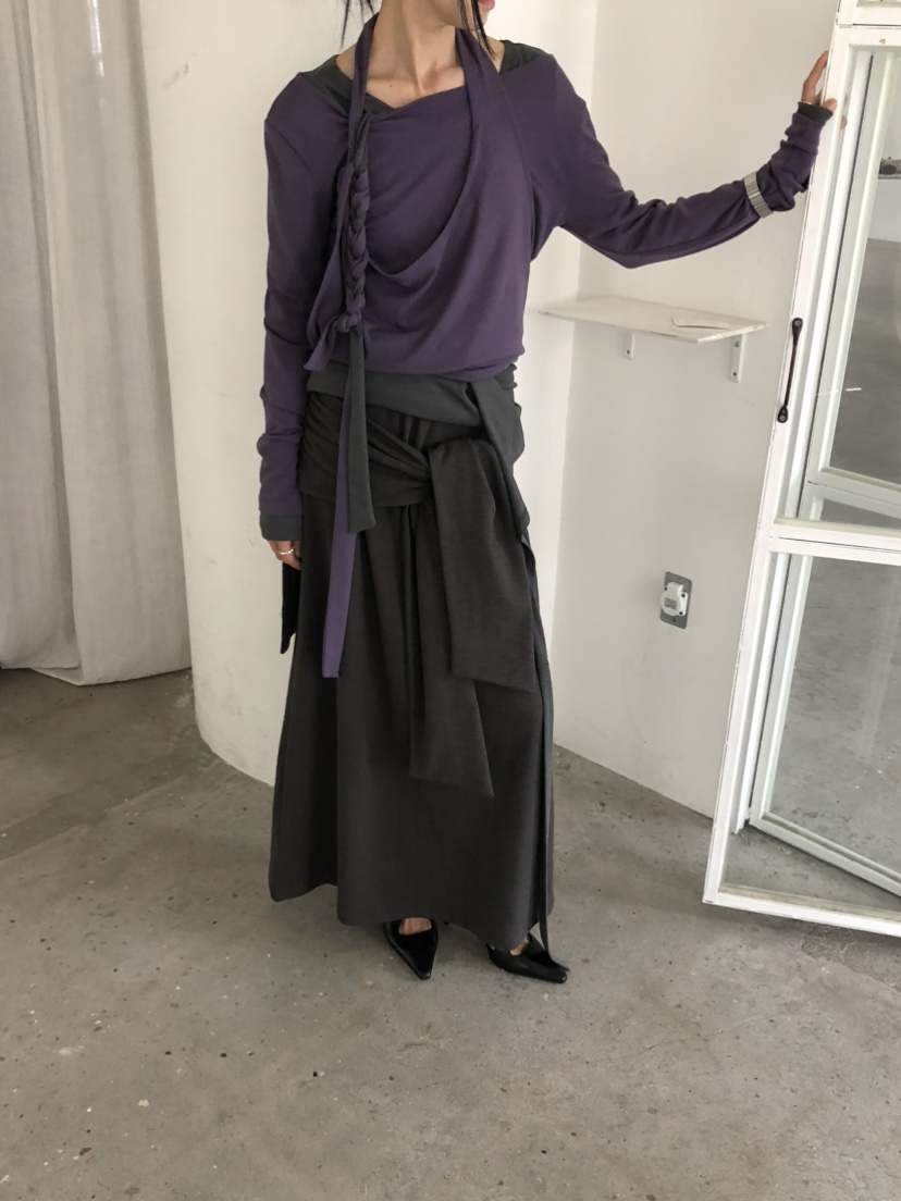 MOVENNE韓國代購女裝新品熱賣人氣推薦休閑時尚真品長裙MOVENNE長裙