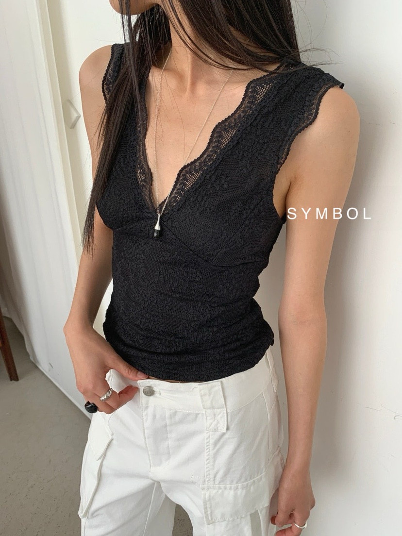 SYMBOL東大門直郵女士新品人氣休閑熱賣時尚真品吊帶背心SYMBOL吊帶/背心