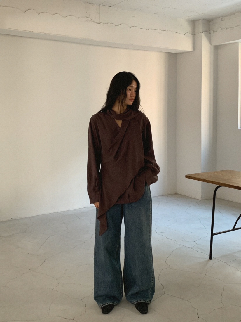 MOSMOS東大門實拍女裝新品人氣休閑真品推薦熱賣襯衫蕾絲衫MOSMOS襯衫/蕾絲衫