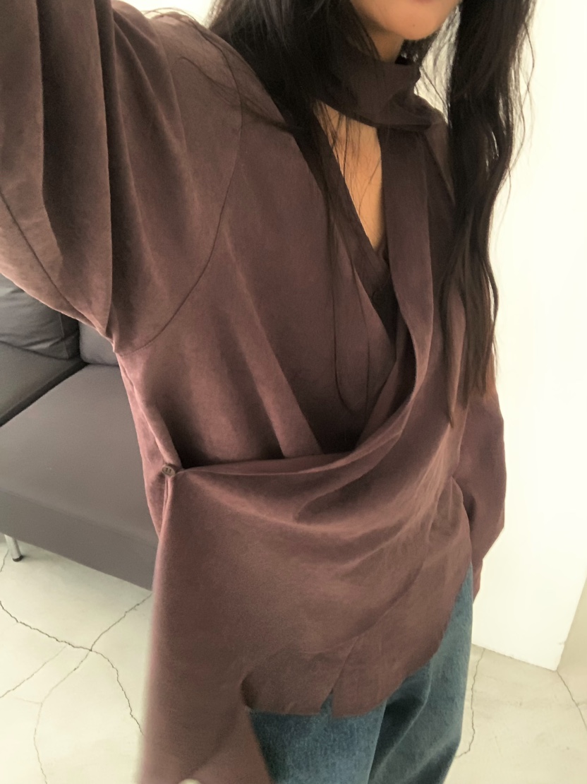 MOSMOS東大門實拍女裝新品人氣休閑真品推薦熱賣襯衫蕾絲衫MOSMOS襯衫/蕾絲衫
