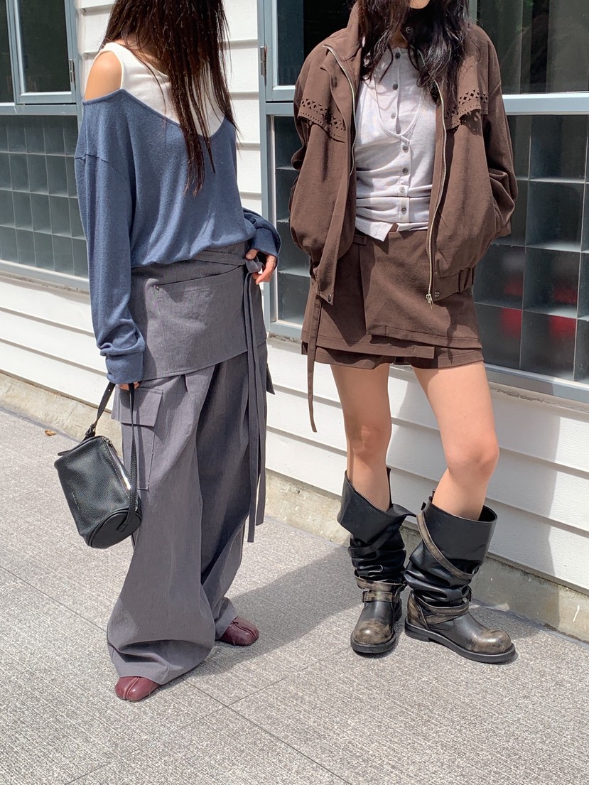 MURMUR東大門實拍女士新款熱賣時尚人氣休閑推薦真品裙褲MURMUR裙褲