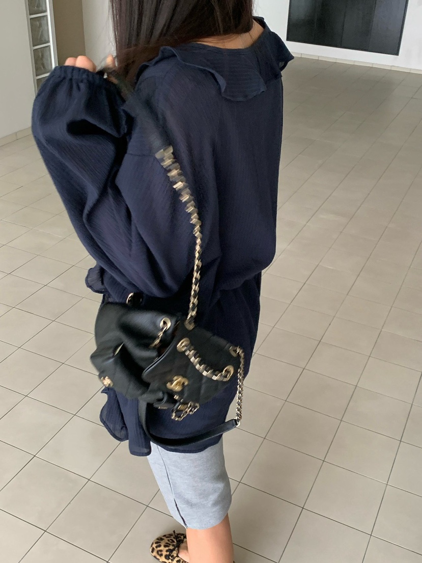 REVE CITE-L東大門代購女裝新品真品襯衫蕾絲衫荷葉邊褶裥REVE CITE-L襯衫/蕾絲衫