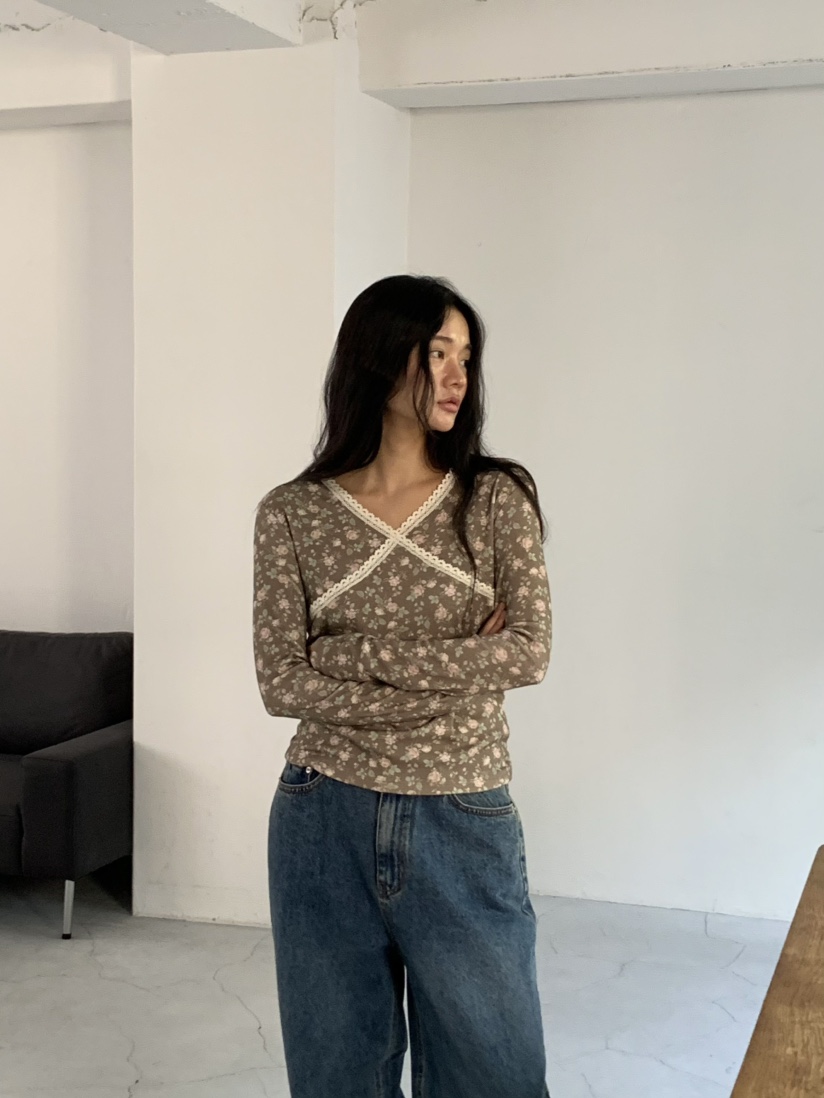 MOSMOS東大門實拍女士新款時尚休閑推薦真品熱賣人氣長袖T恤MOSMOS長袖T恤