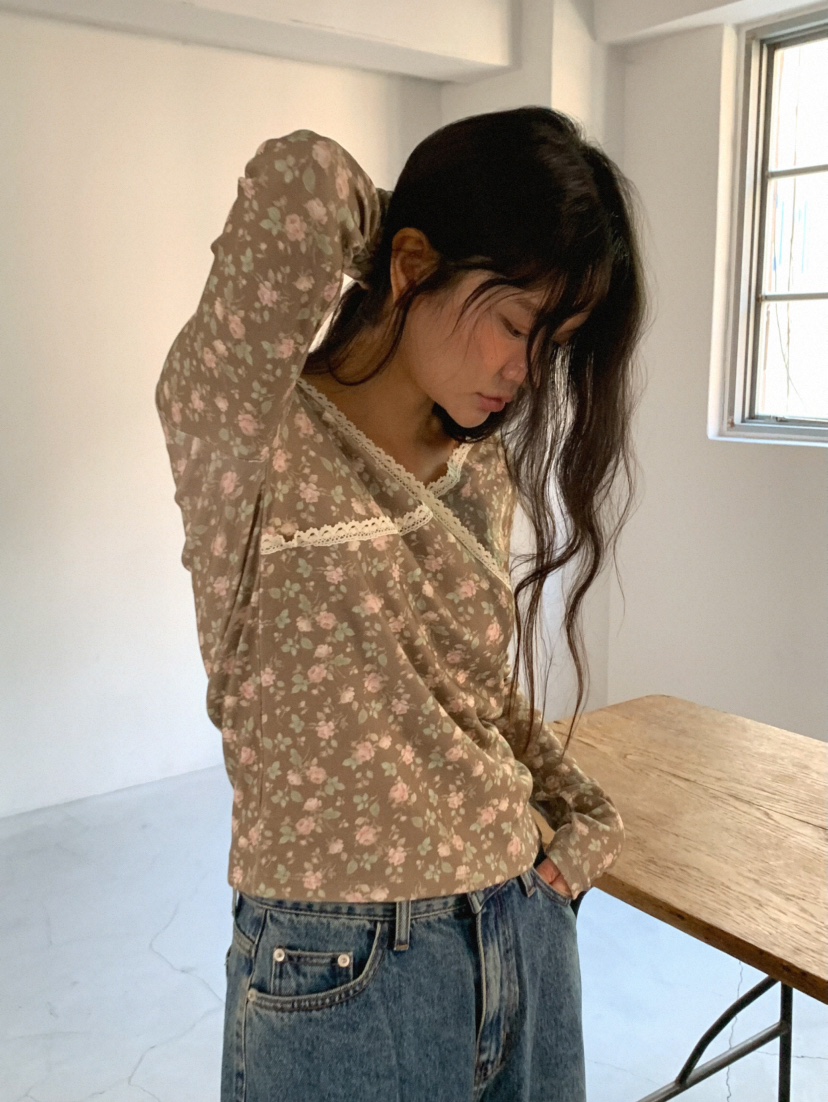 MOSMOS東大門實拍女士新款時尚休閑推薦真品熱賣人氣長袖T恤MOSMOS長袖T恤