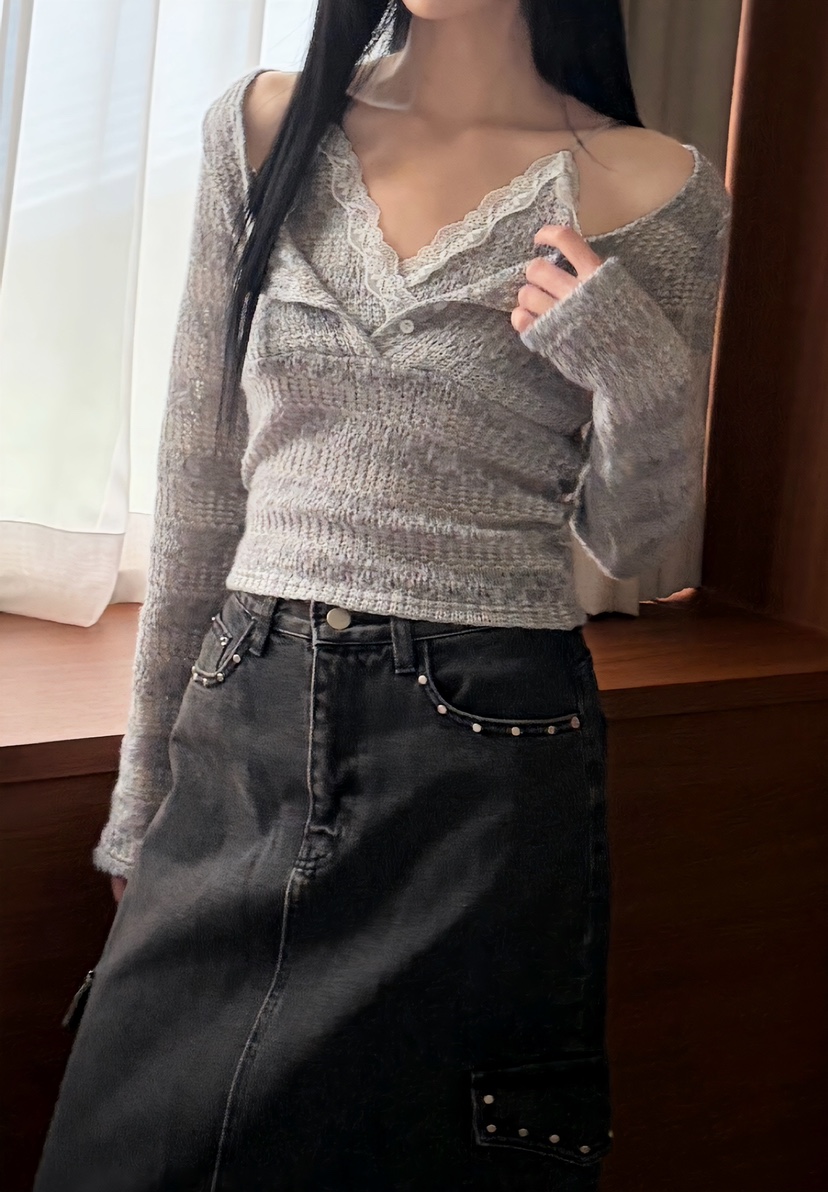 N.BROWN韓國直郵女裝新品熱賣人氣真品休閑時尚推薦長袖T恤N.BROWN長袖T恤
