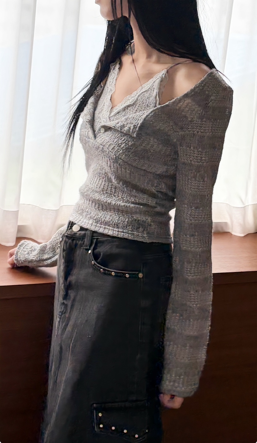 N.BROWN韓國直郵女裝新品熱賣人氣真品休閑時尚推薦長袖T恤N.BROWN長袖T恤