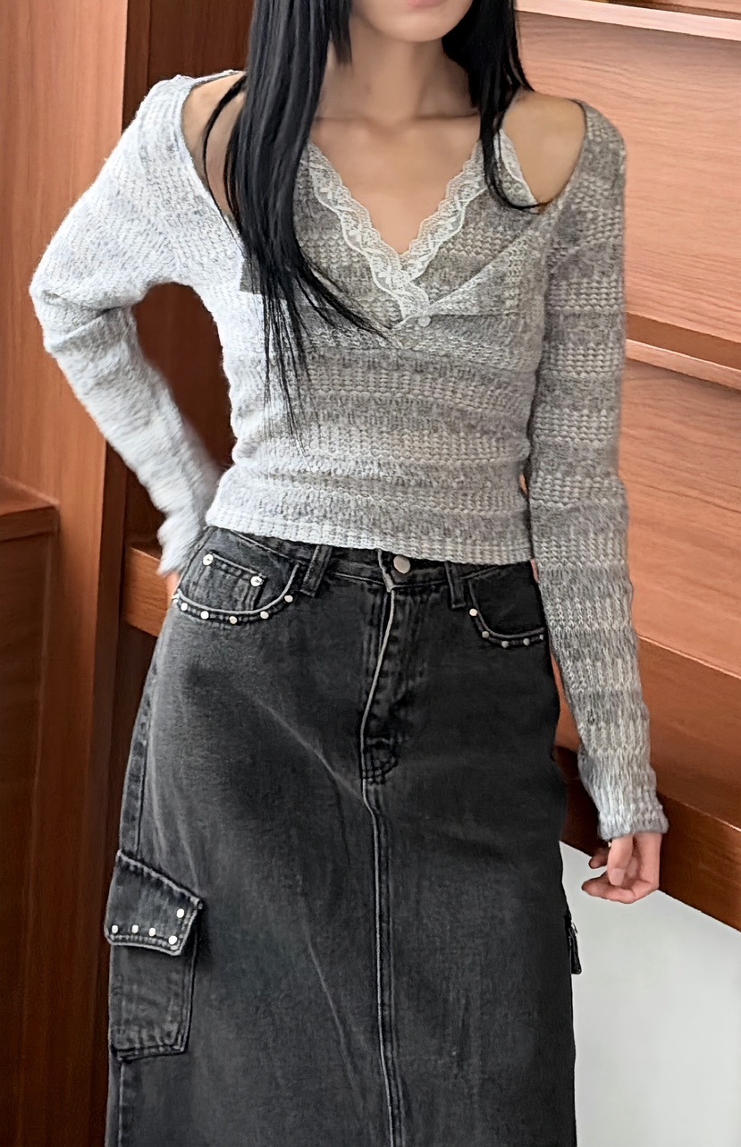 N.BROWN韓國直郵女裝新品熱賣人氣真品休閑時尚推薦長袖T恤N.BROWN長袖T恤