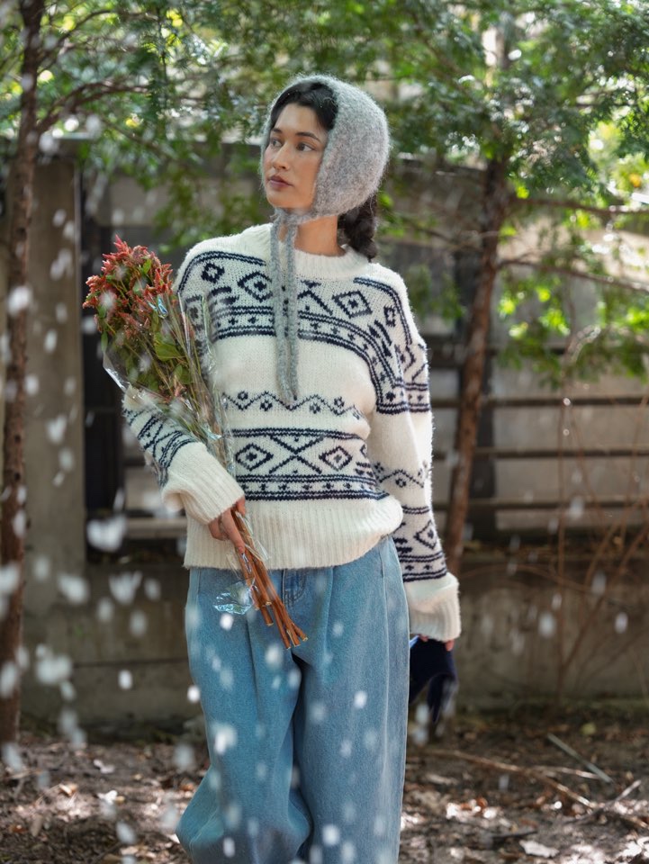 MILUI東大門代購女裝新品人氣推薦熱賣真品時尚休閑針織衫MILUI針織衫