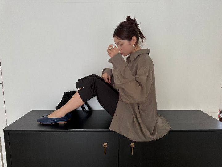 MARE韓國直郵女士新品休閑推薦人氣熱賣時尚真品襯衫蕾絲衫MARE襯衫/蕾絲衫