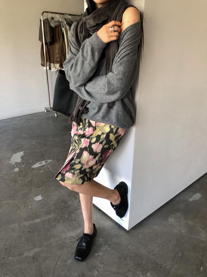 MURMUR東大門代購女裝新款熱賣時尚真品半身裙中短裙黑色MURMUR半身裙/中短裙