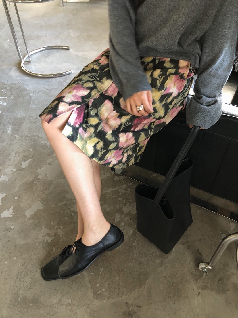 MURMUR東大門代購女裝新款熱賣時尚真品半身裙中短裙黑色MURMUR半身裙/中短裙