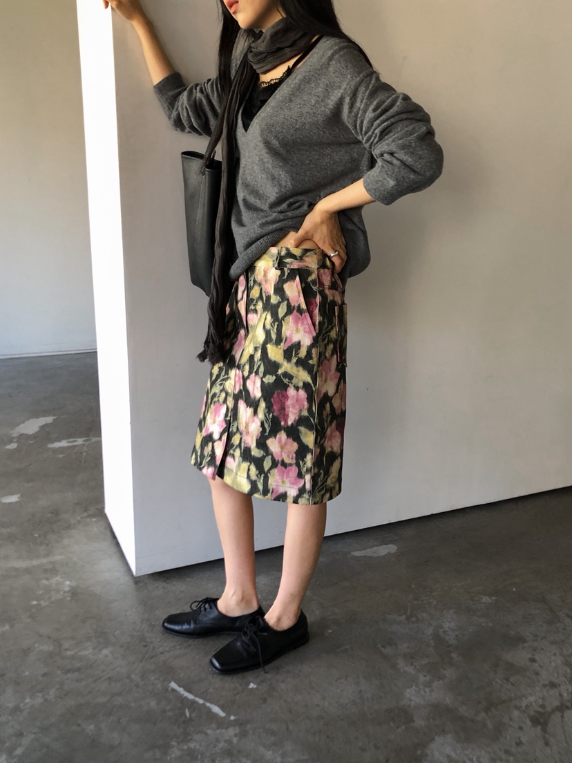MURMUR東大門代購女裝新款熱賣時尚真品半身裙中短裙黑色MURMUR半身裙/中短裙