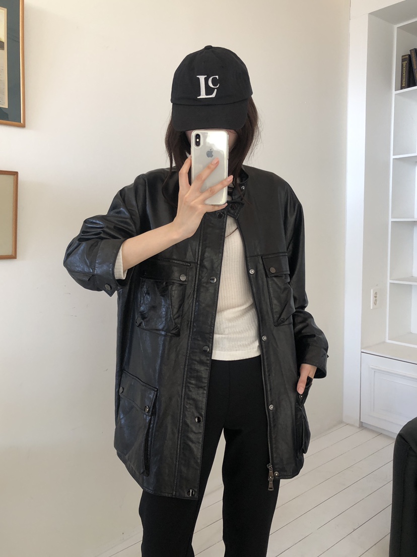 ATHEA東大門直郵女裝新品休閑熱賣推薦人氣時尚真品夾克羊皮ATHEA夾克