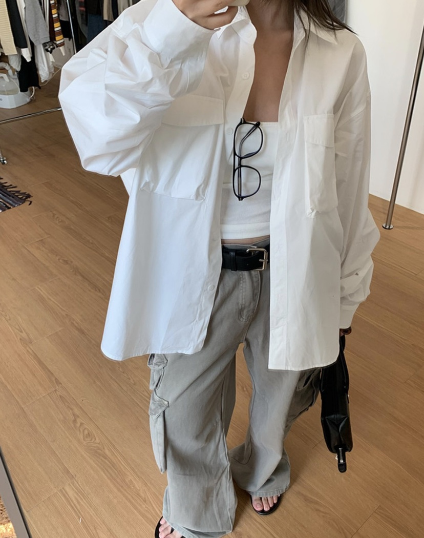 OKIE東大門代購女士新品推薦熱賣人氣休閑真品襯衫蕾絲衫OKIE襯衫/蕾絲衫