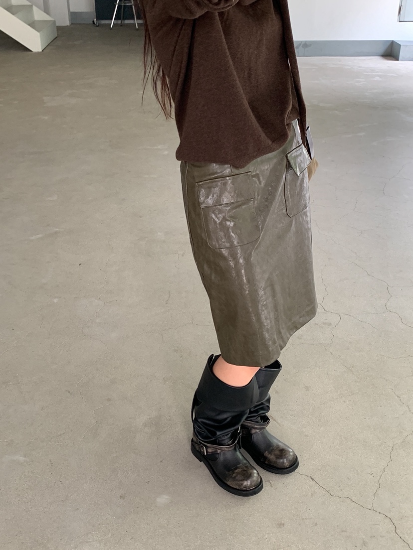 MURMUR東大門實拍女裝新款熱賣休閑人氣時尚半身裙中短裙MURMUR半身裙/中短裙